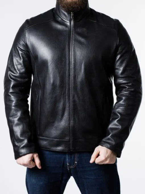 Mens-Sheepskin-Black-Leather-Biker-Jacket-Front-510x680